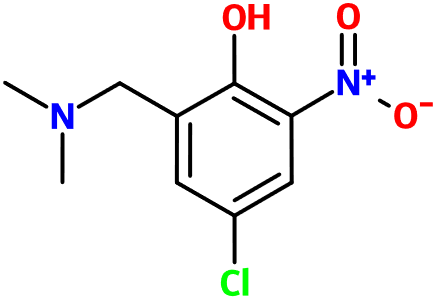 (image for) MC095250 4-Chloro-2-[(dimethylamino)methyl]-6-nitrophenol